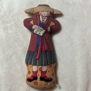 Mary Engelbreit "Snap Out Of It" Vintage Weighted Cloth Door Stop 14"